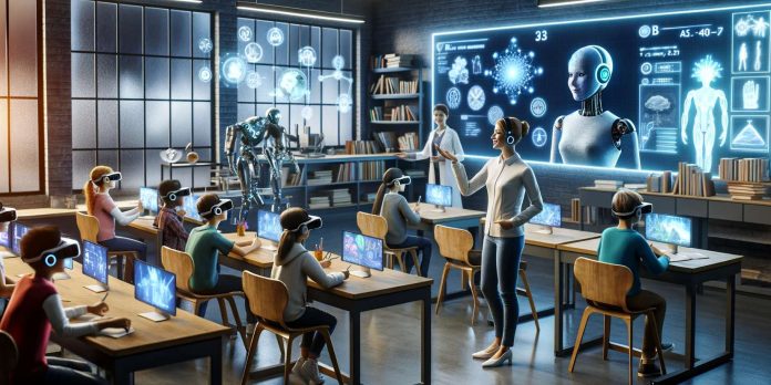 virtual AI Assistant in class room